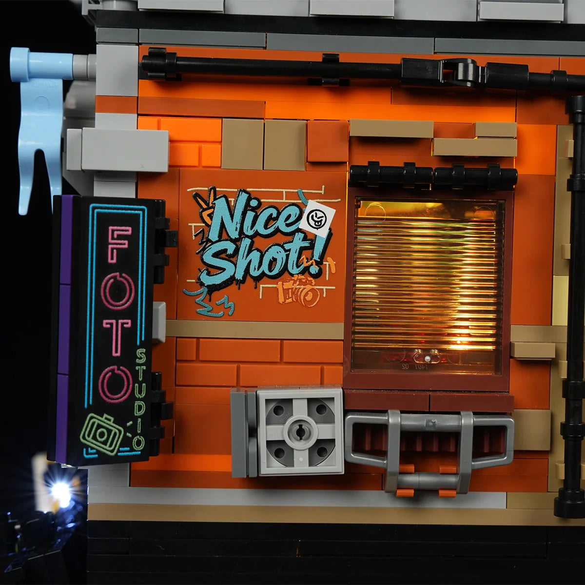 Lumibricks 19016 - Corner Photo Studio - Eck-Fotostudio