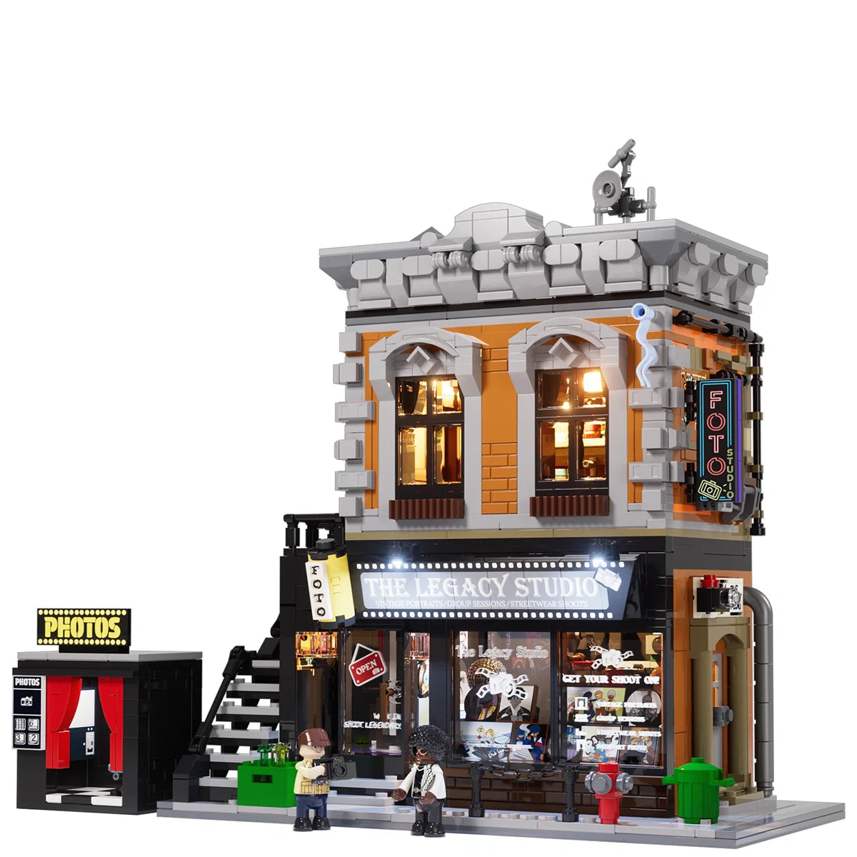 Lumibricks 19016 - Corner Photo Studio - Eck-Fotostudio