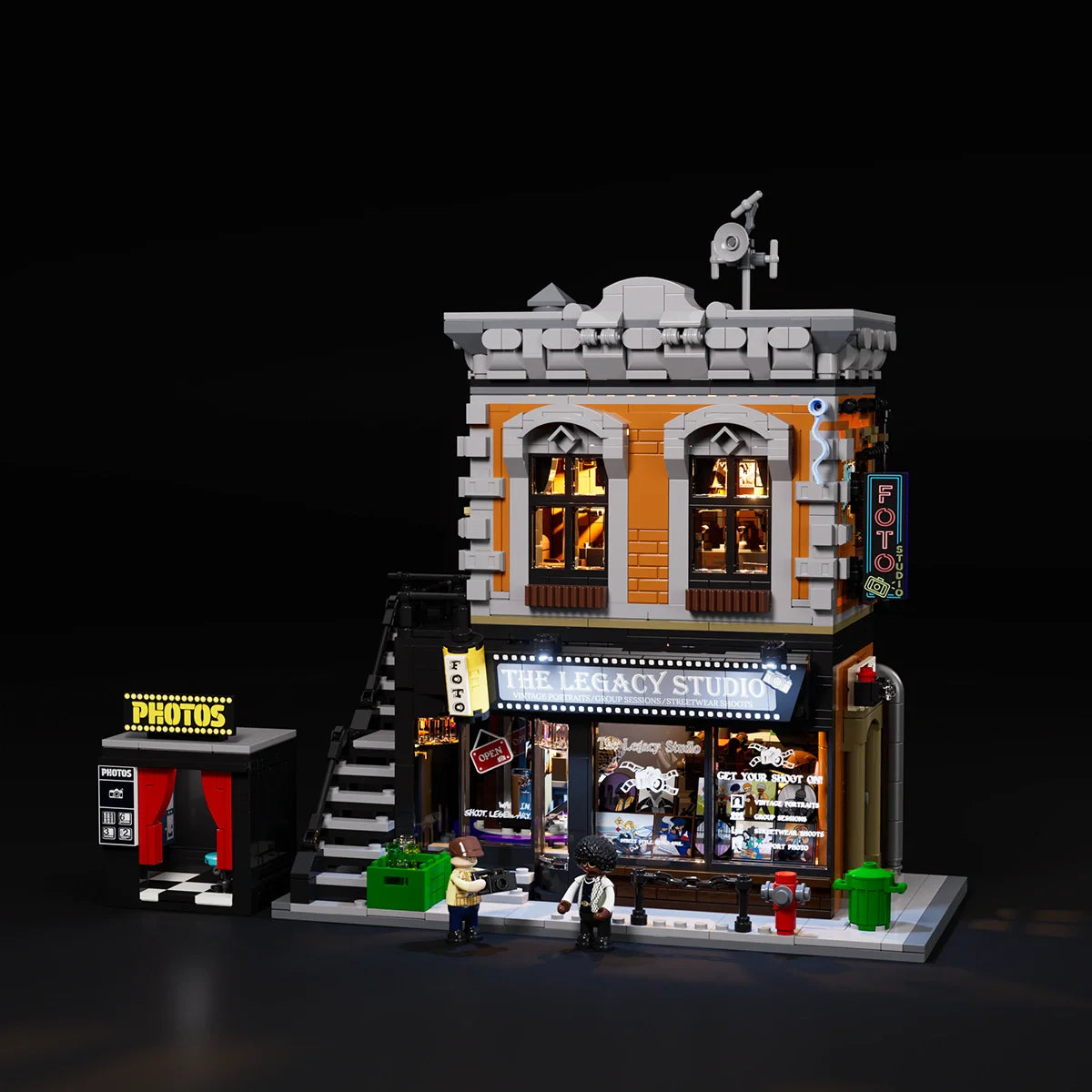 Lumibricks 19016 - Corner Photo Studio - Eck-Fotostudio