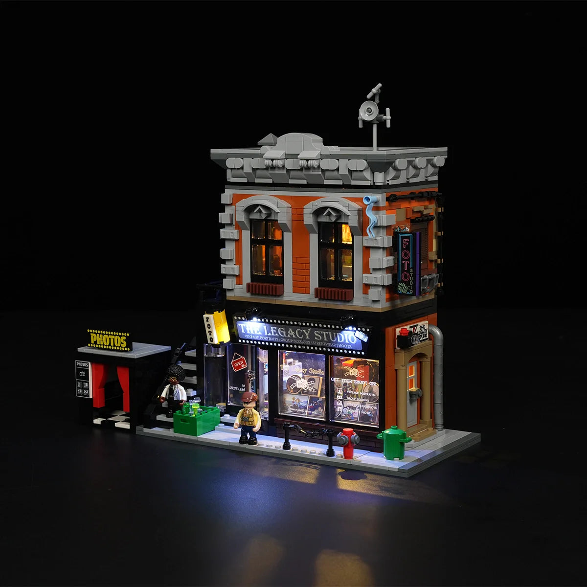 Lumibricks 19016 - Corner Photo Studio - Eck-Fotostudio