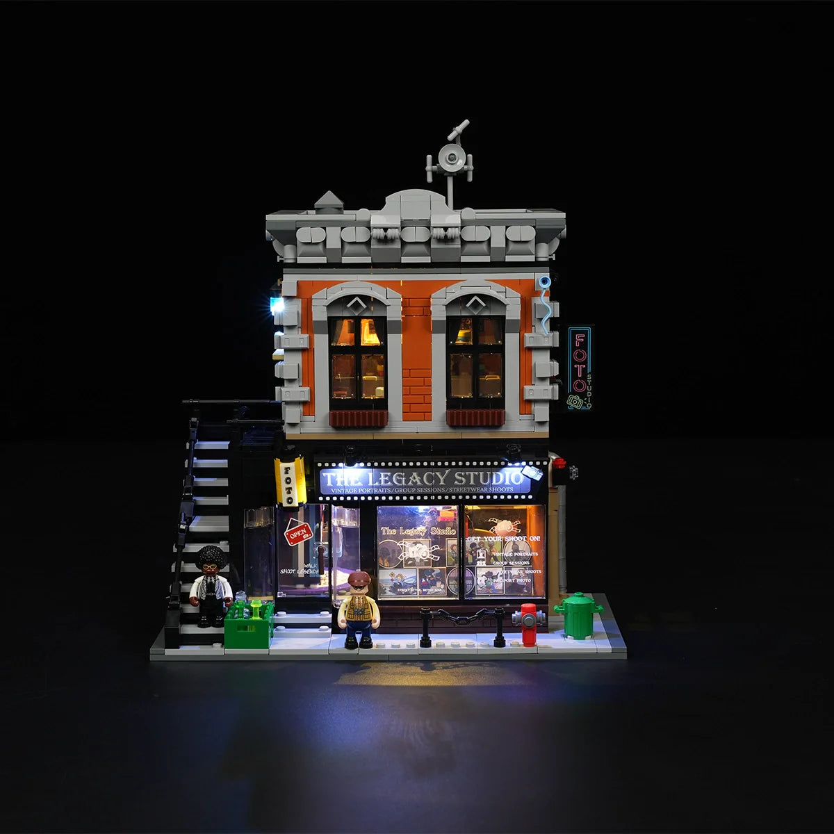 Lumibricks 19016 - Corner Photo Studio - Eck-Fotostudio