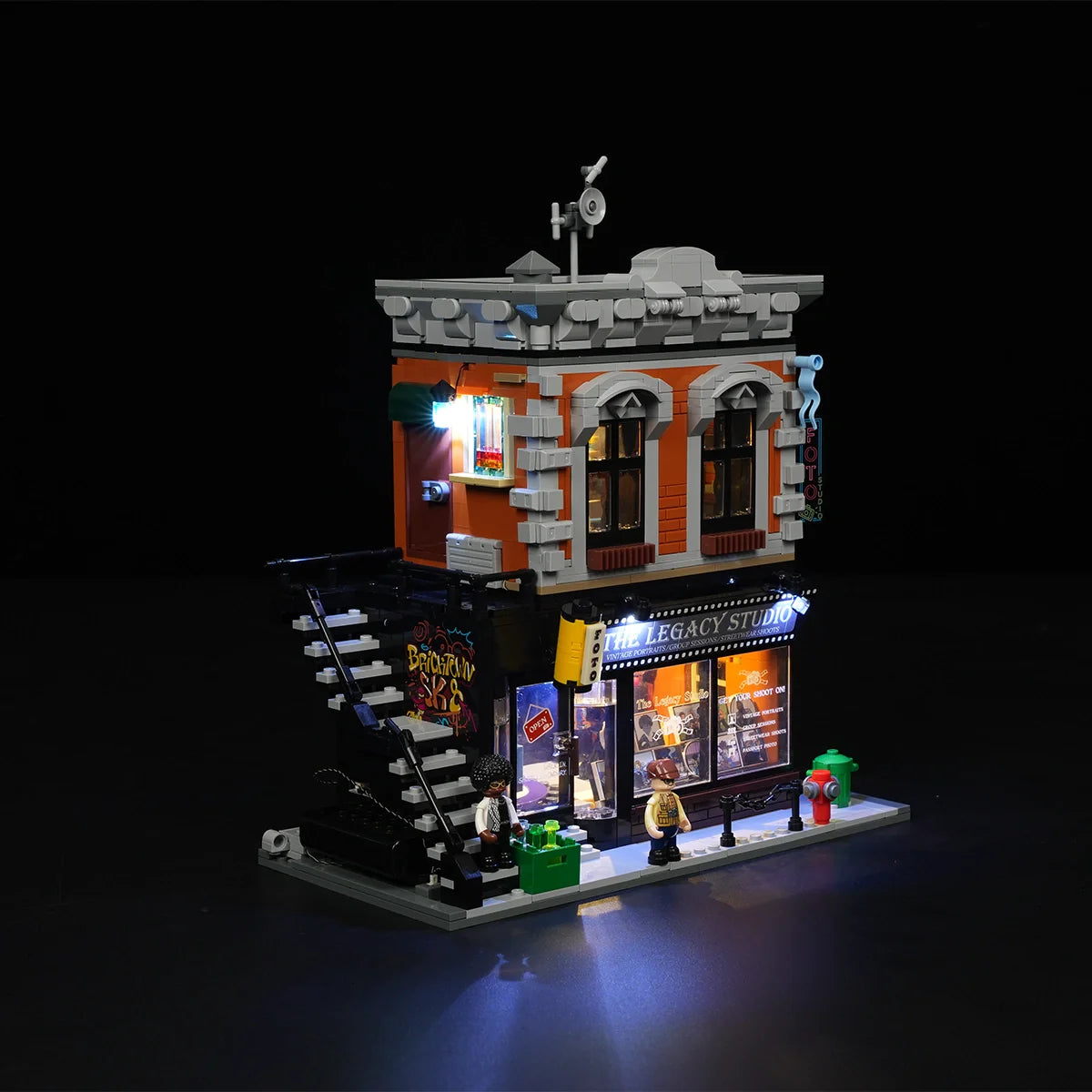 Lumibricks 19016 - Corner Photo Studio - Eck-Fotostudio