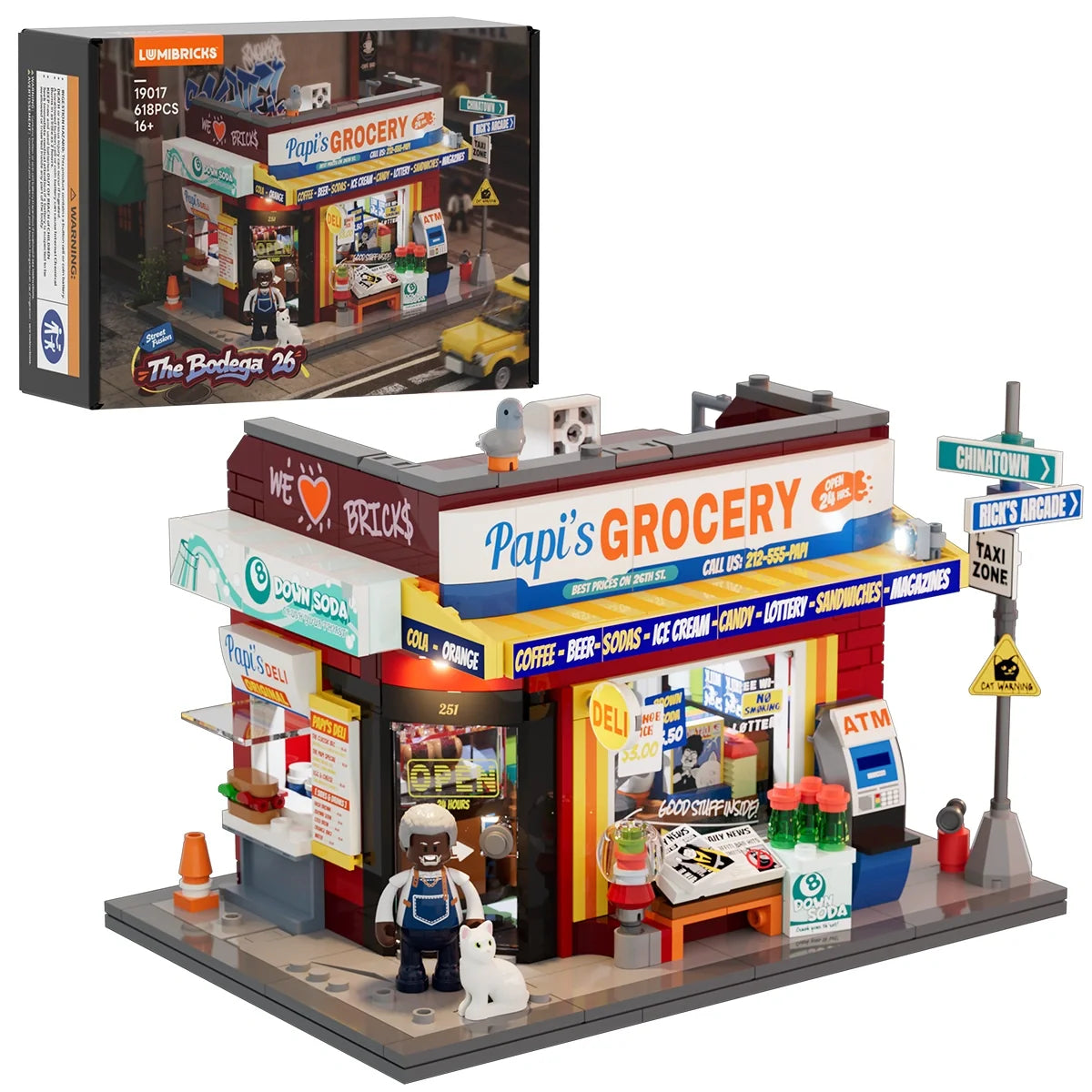 Lumibricks 19017 - Die Bodega 26