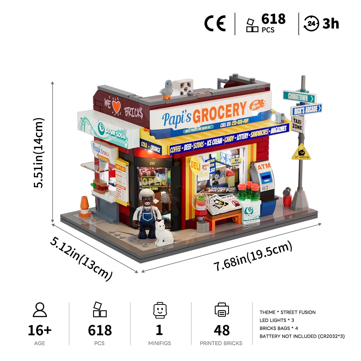 Lumibricks 19017 - Die Bodega 26