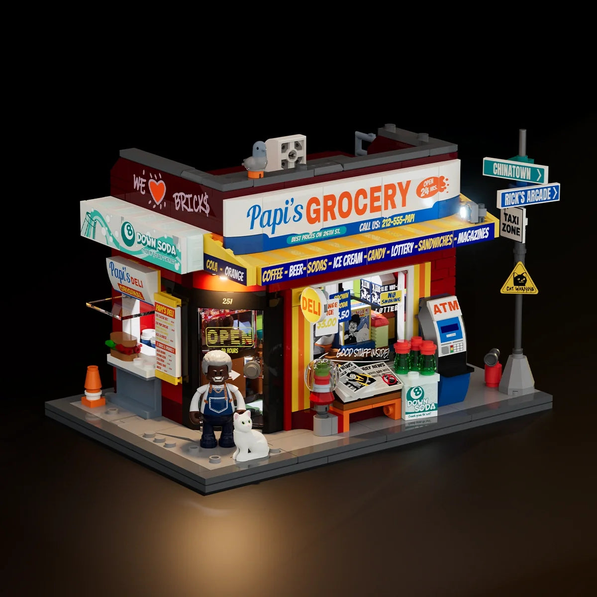 Lumibricks 19017 - Die Bodega 26