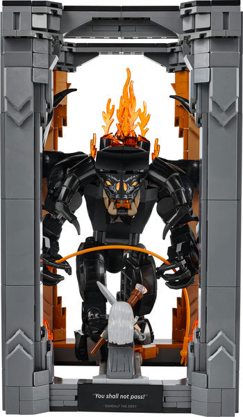 LEGO Icons Der Herr der Ringe: Balrog™ Bücherstütze 10367