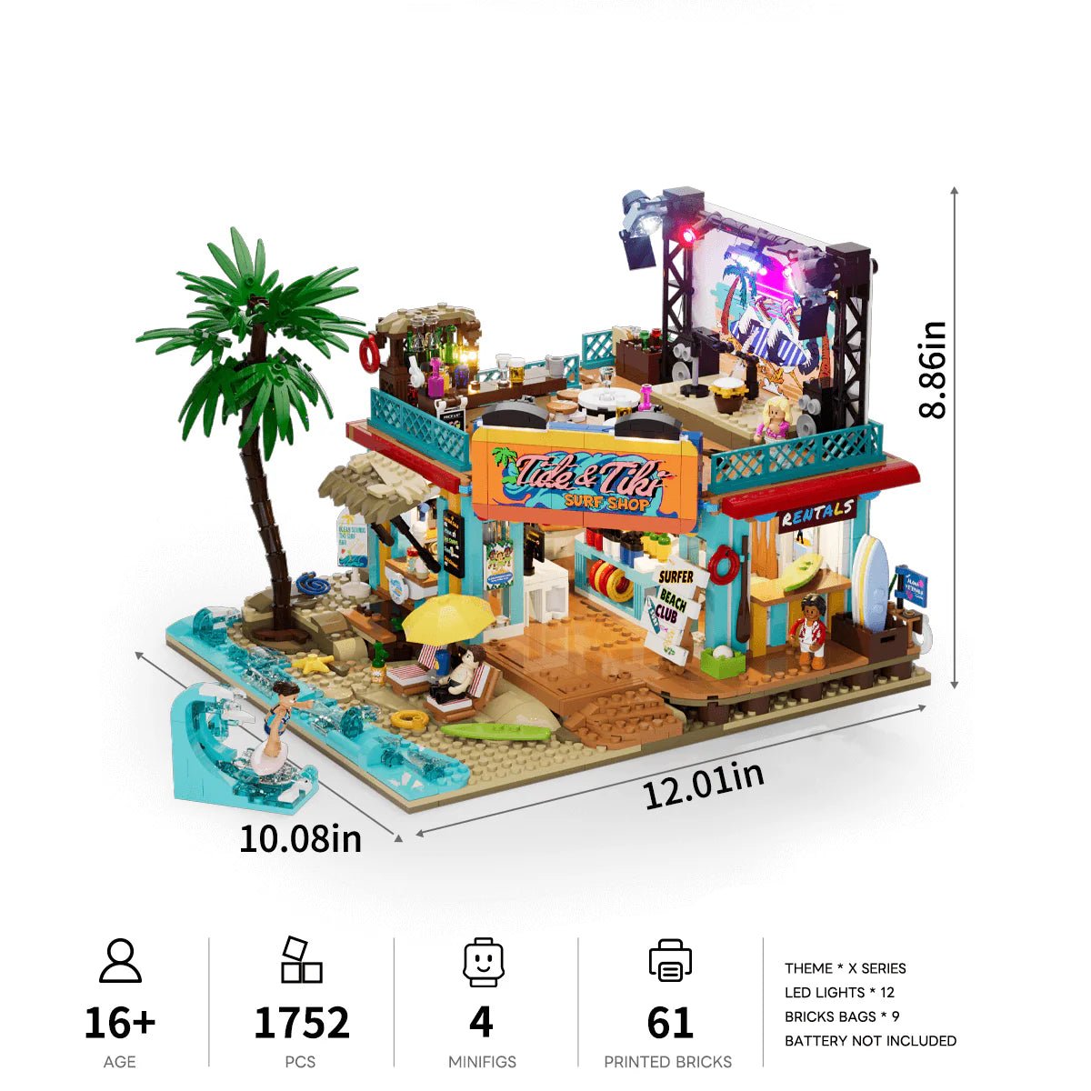 Lumibricks 20004 / L9108 - Surf Shop - Surf-Shop