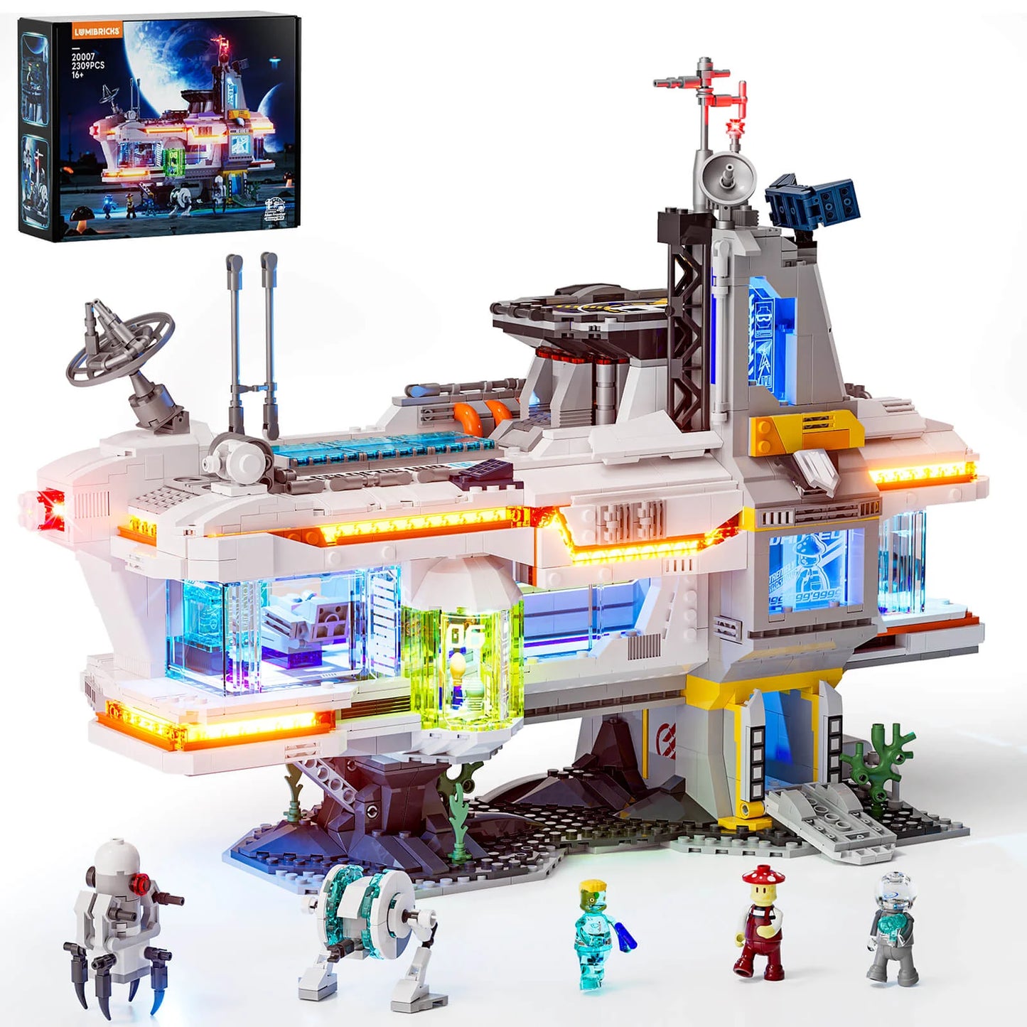 Lumibricks 20007 / L9087 - Alien Frontier: Bounty Hub - Alien Frontier: Bounty Hub