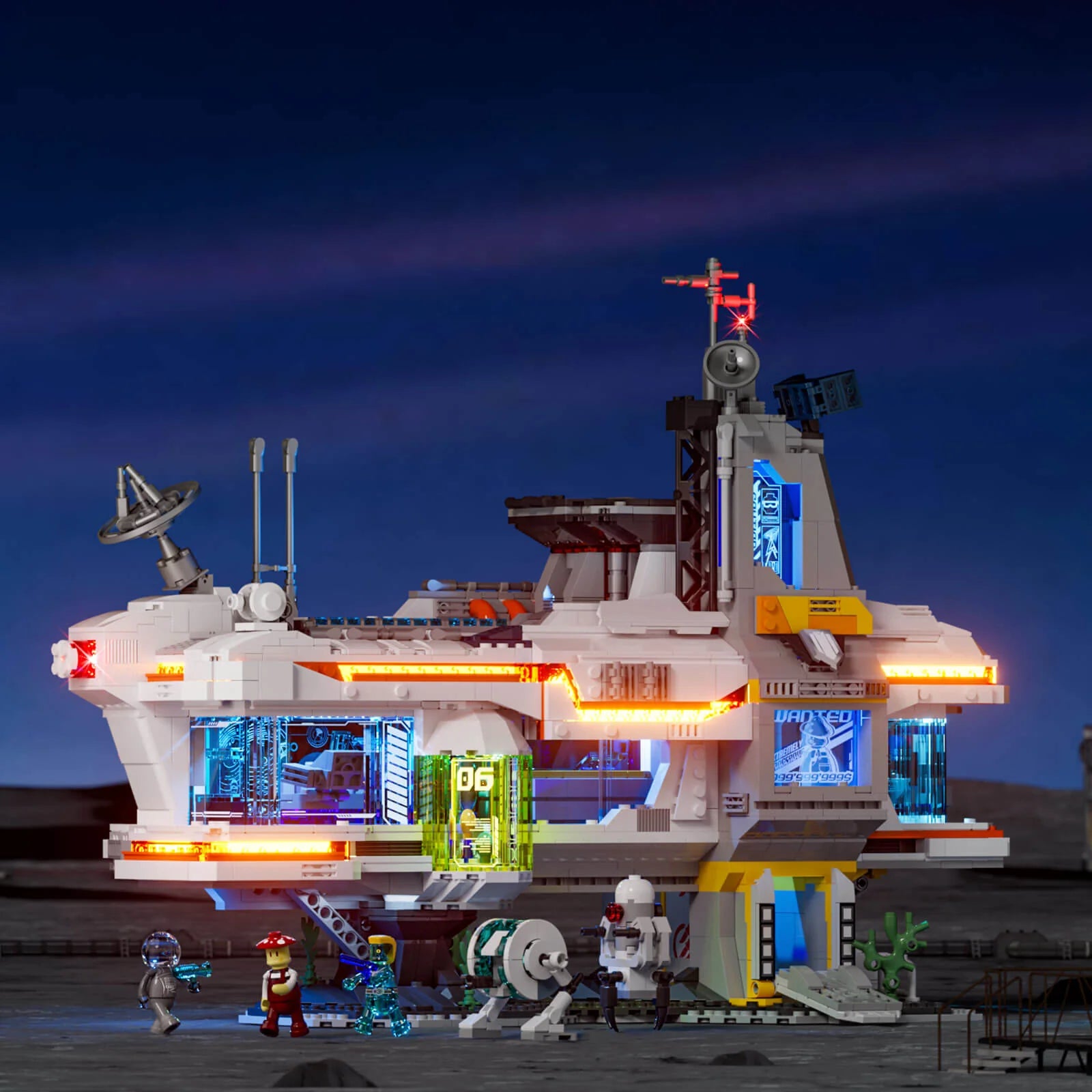 Lumibricks 20007 / L9087 - Alien Frontier: Bounty Hub - Alien Frontier: Bounty Hub