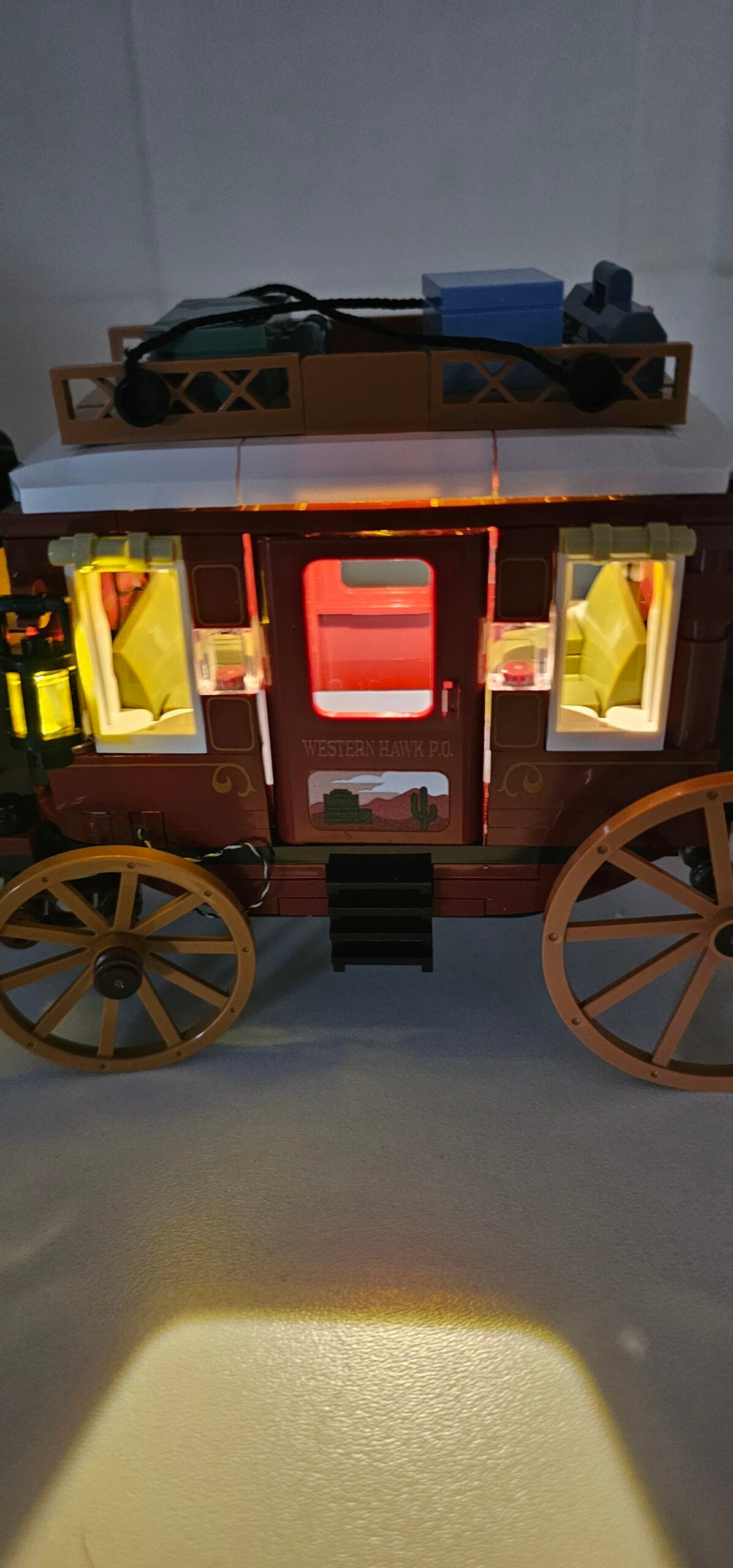 Lumibricks 14006 / F9052 - Western Stagecoach - Postkutsche des Wilden Westens -USED- ohne OVP