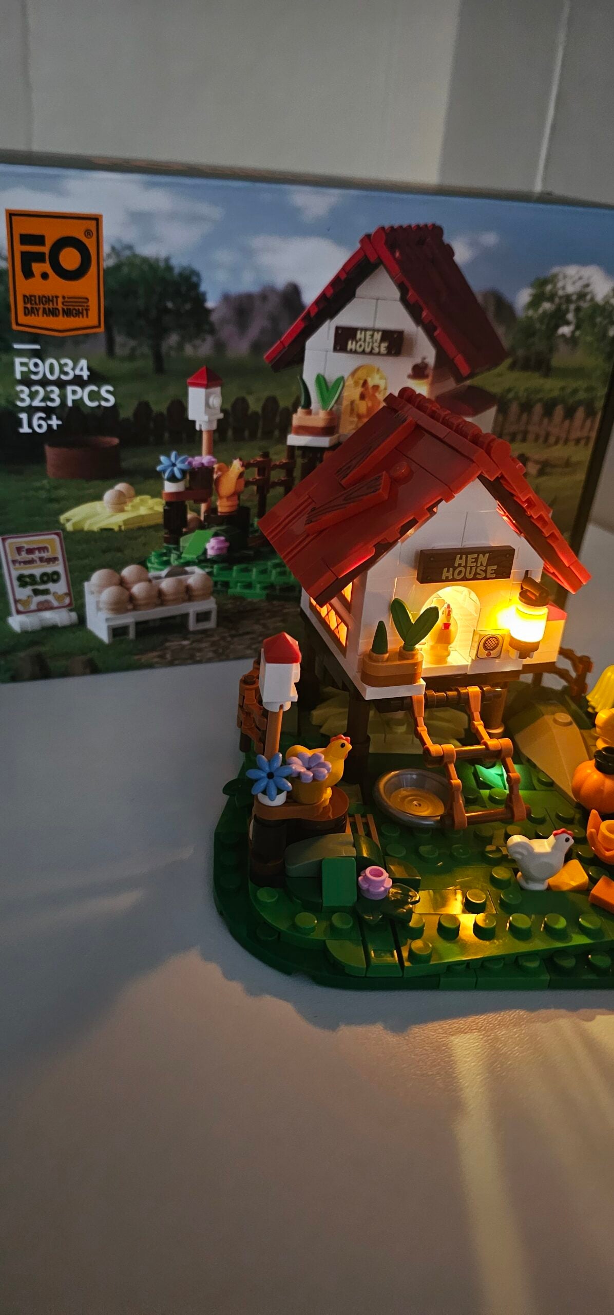 Lumibricks F9034 - The Hen House - Das Hühnerhaus -USED-