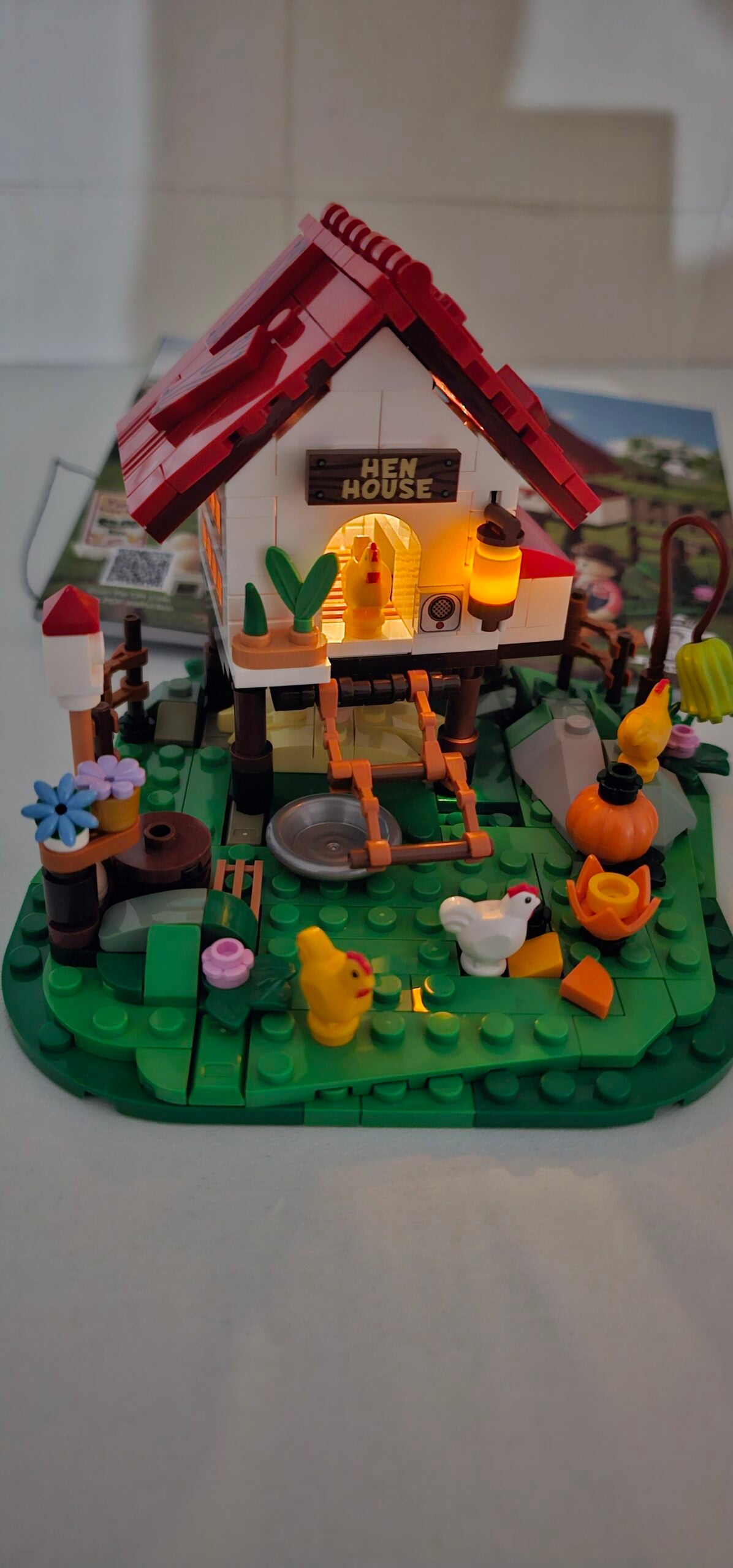 Lumibricks F9034 - The Hen House - Das Hühnerhaus -USED- ohne OVP