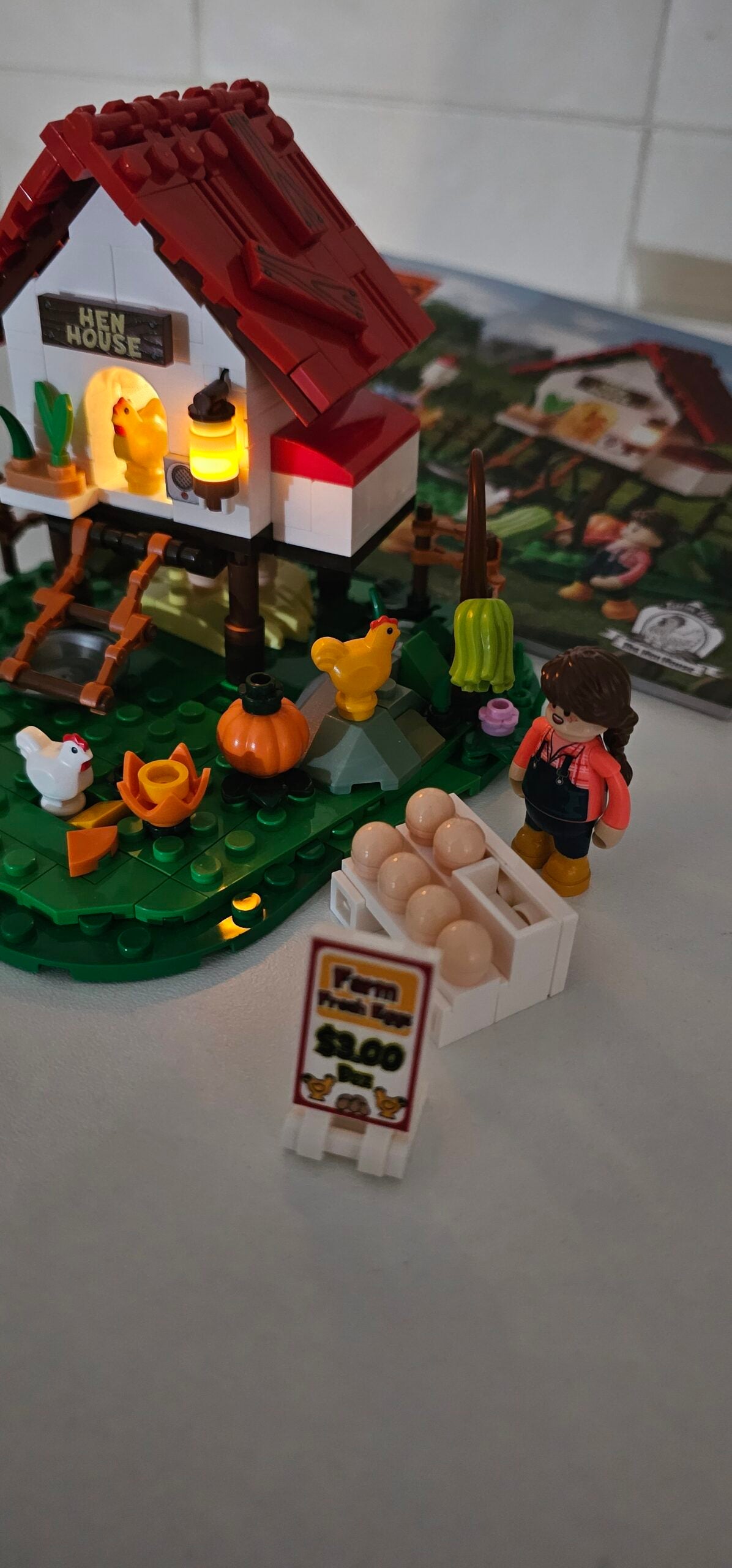 Lumibricks F9034 - The Hen House - Das Hühnerhaus -USED- ohne OVP
