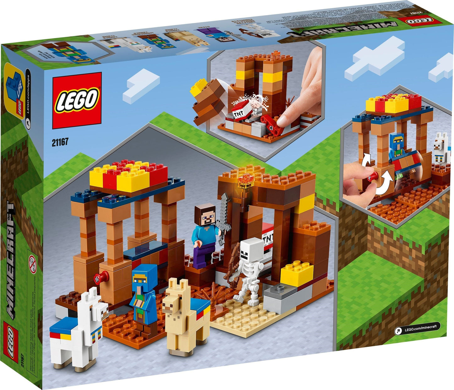 LEGO Minecraft Der Handelsplatz 21167