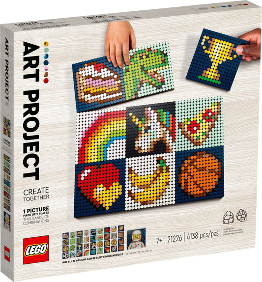 LEGO Art Gemeinsames Kunstprojekt 21226