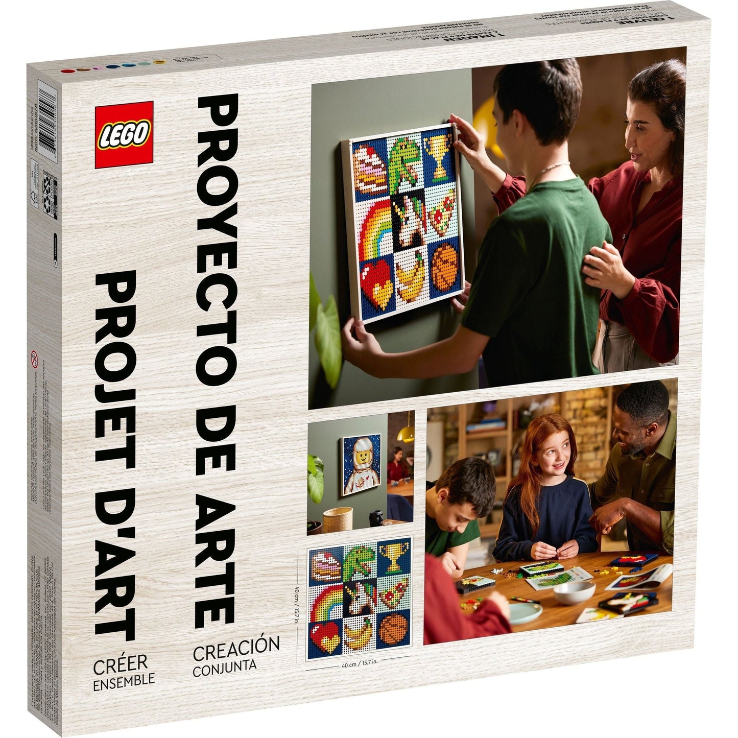 LEGO Art Gemeinsames Kunstprojekt 21226
