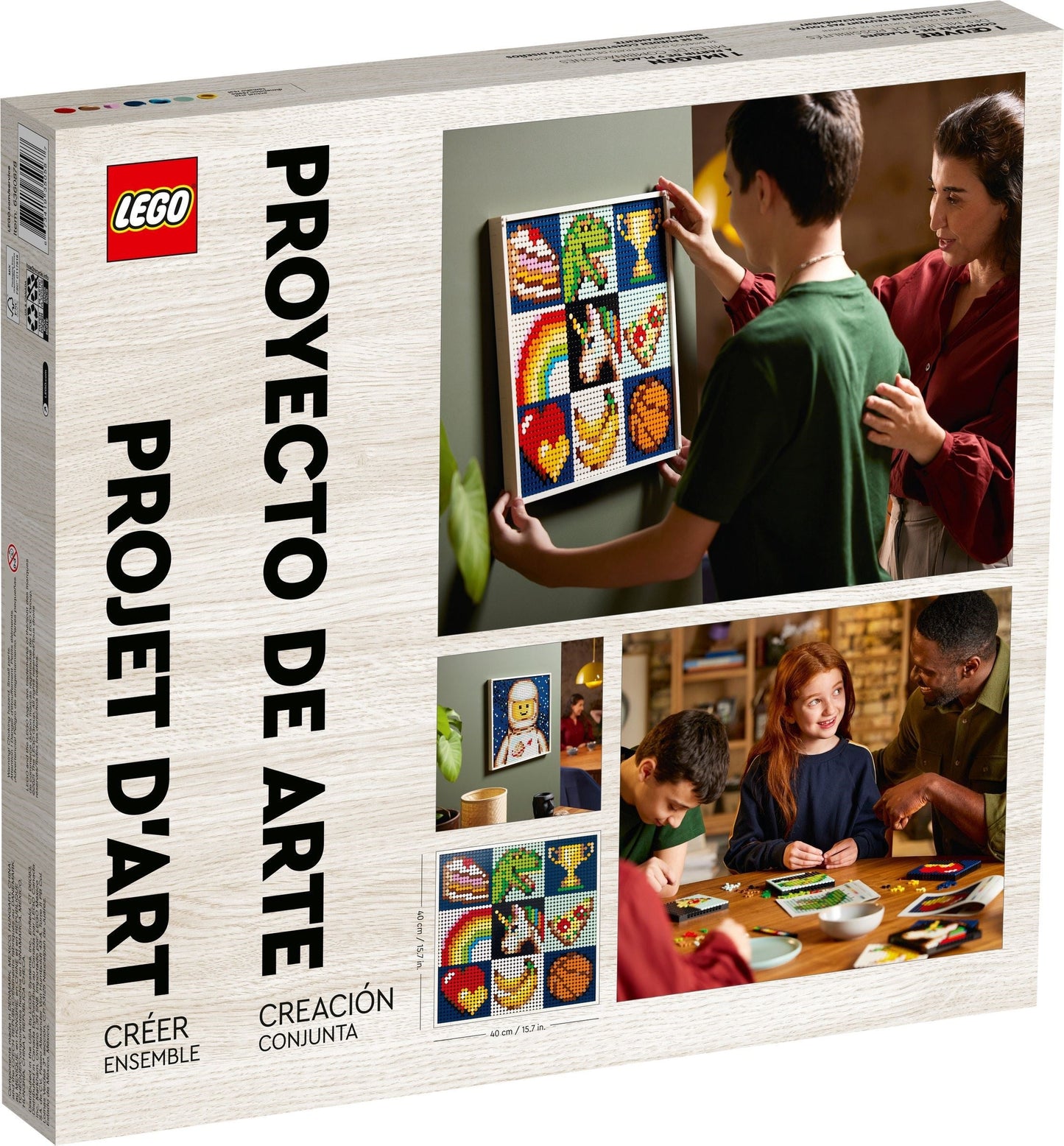 LEGO Art Gemeinsames Kunstprojekt 21226