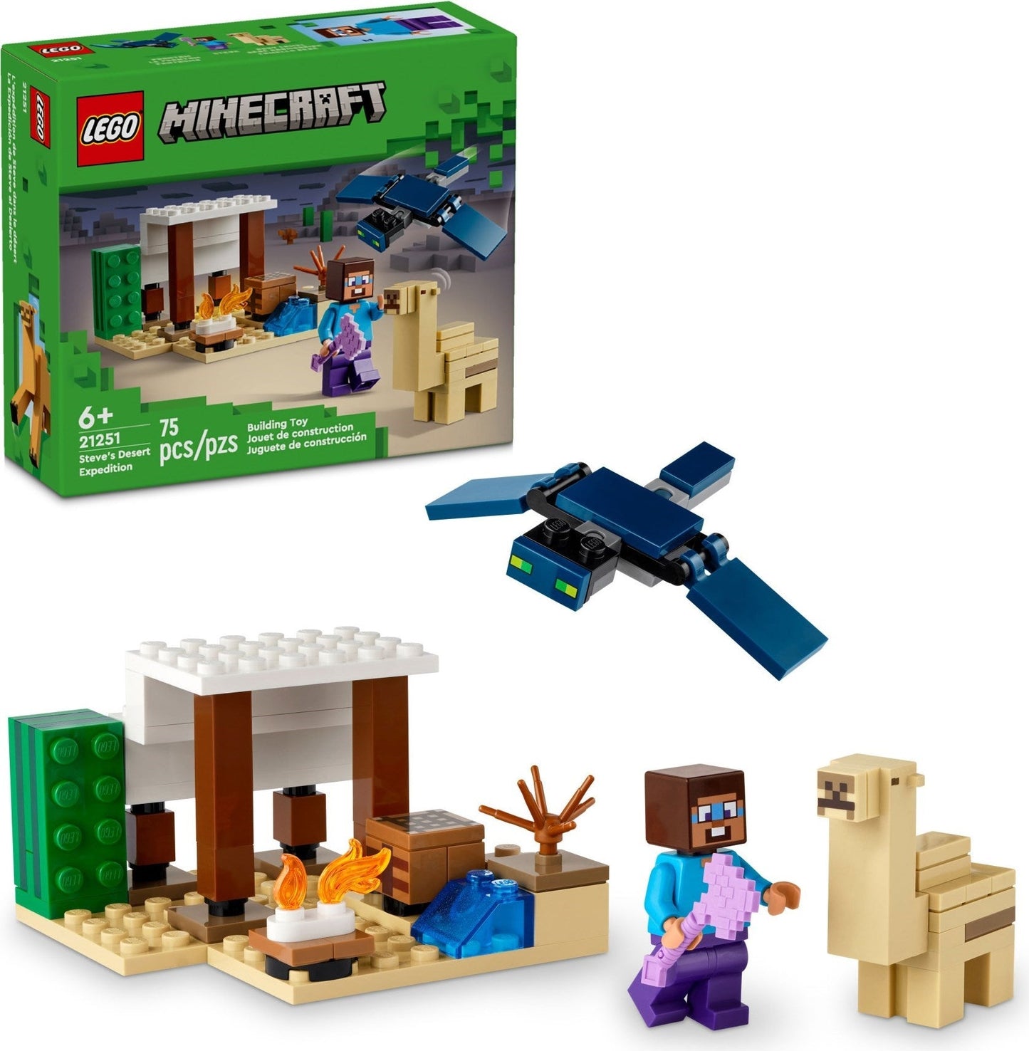 LEGO Minecraft Steves Wüstenexpedition 21251