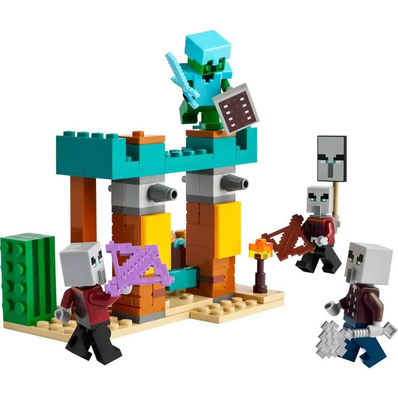 LEGO Minecraft™ Die Illager-Wüstenpatrouille 21267