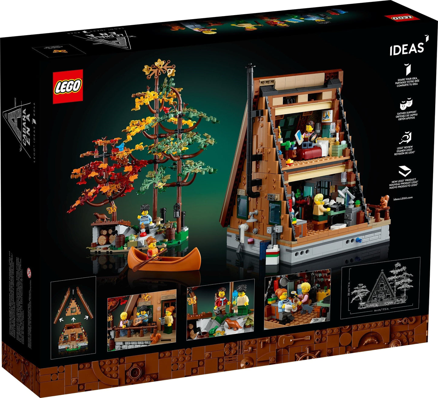 LEGO Ideas Finnhütte 21338