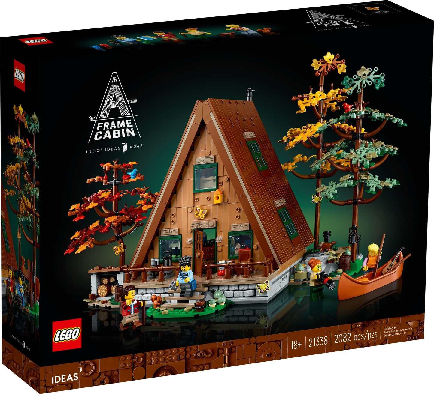 LEGO Ideas Finnhütte 21338