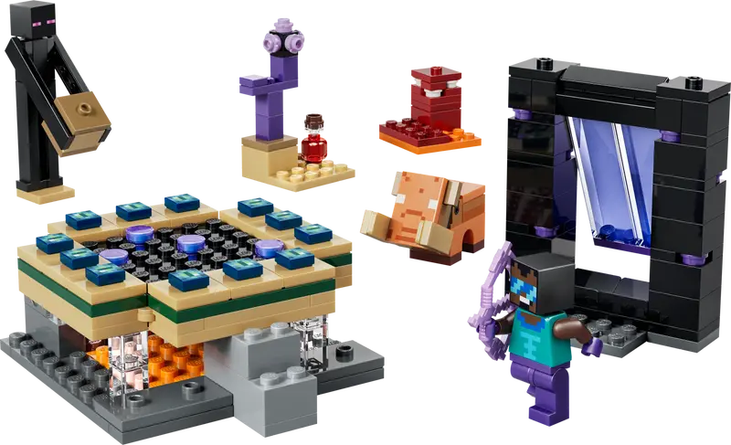 LEGO Minecraft Reise durch Nether und Endportal 21584