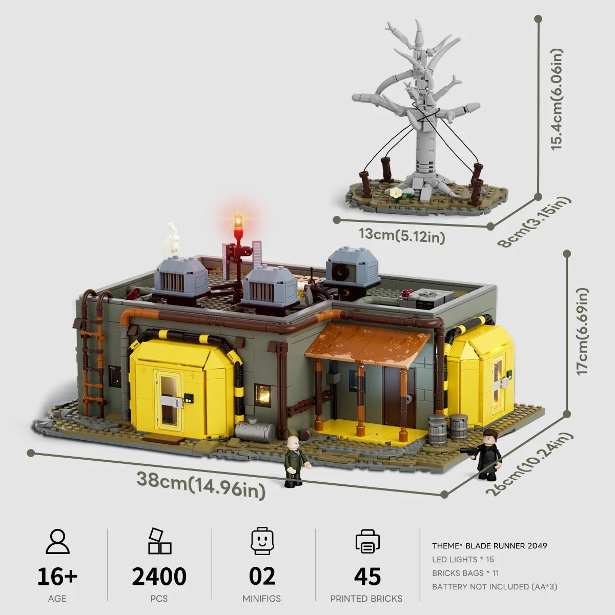 Lumibricks 23002 - Blader Runner 2049 - Protein Farm Living Quarters