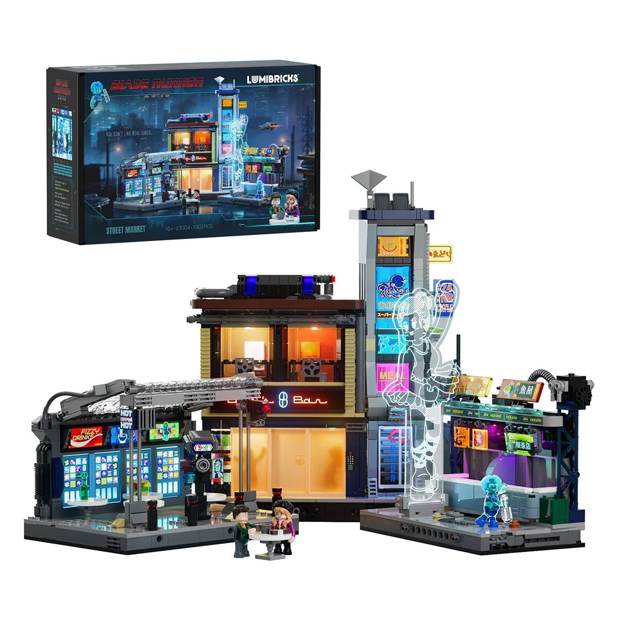 Lumibricks 23004 - Blade Runner 2049 - Street Market