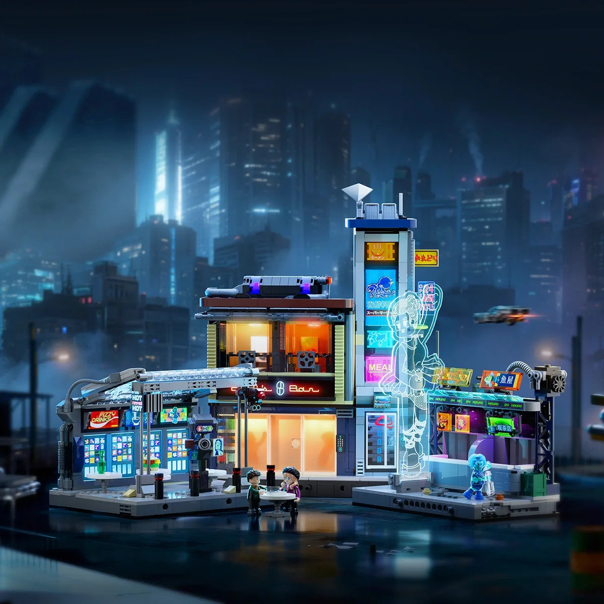 Lumibricks 23004 - Blade Runner 2049 - Street Market
