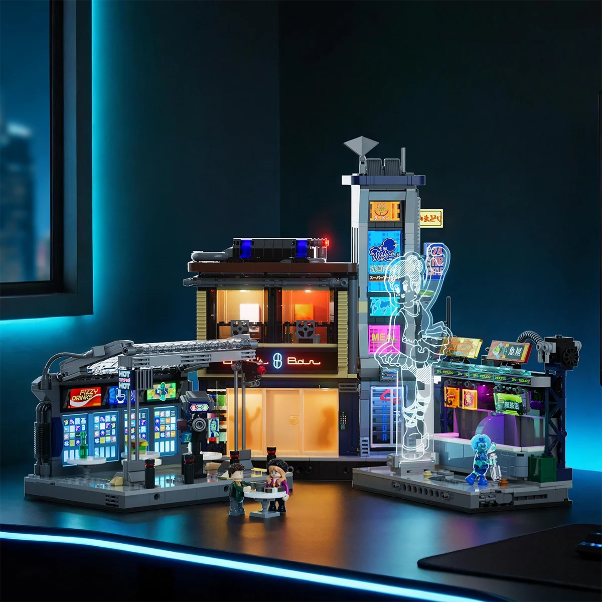 Lumibricks 23004 - Blade Runner 2049 - Street Market