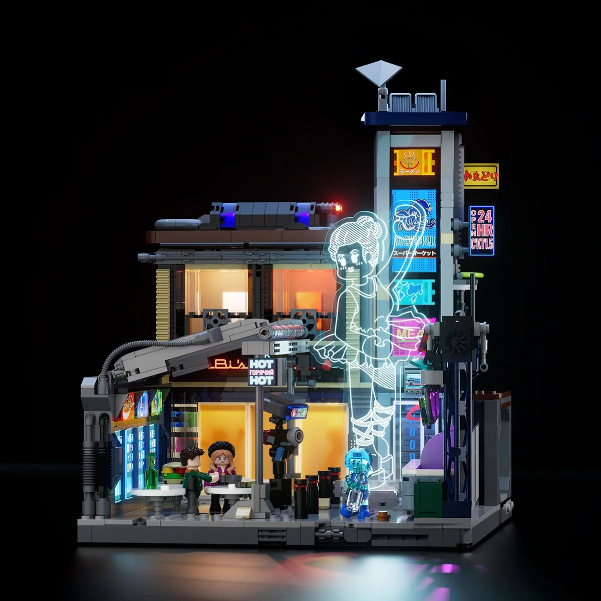 Lumibricks 23004 - Blade Runner 2049 - Street Market
