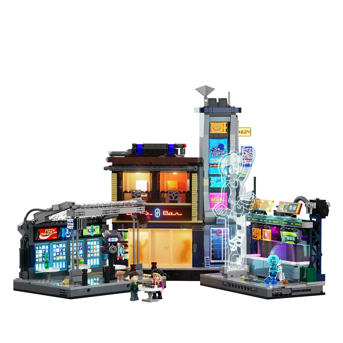 Lumibricks 23004 - Blade Runner 2049 - Street Market