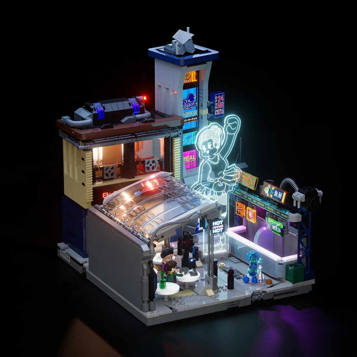 Lumibricks 23004 - Blade Runner 2049 - Street Market