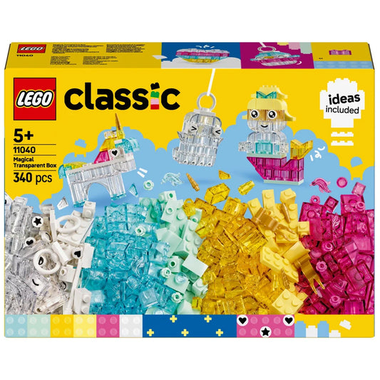 LEGO Classic Zauberbox mit durchsichtigen Steinen 11040