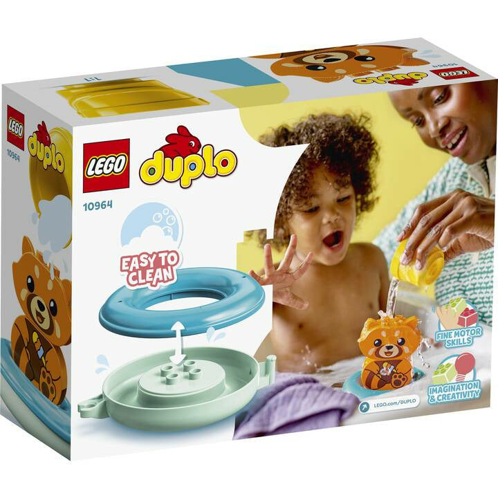 LEGO DUPLO Badewannenspass: Schwimmende Tierinsel 10966