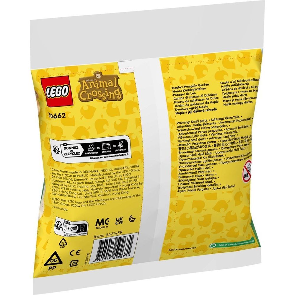 LEGO Animal Crossing Monas Kürbisgärtchen Polybag 30662