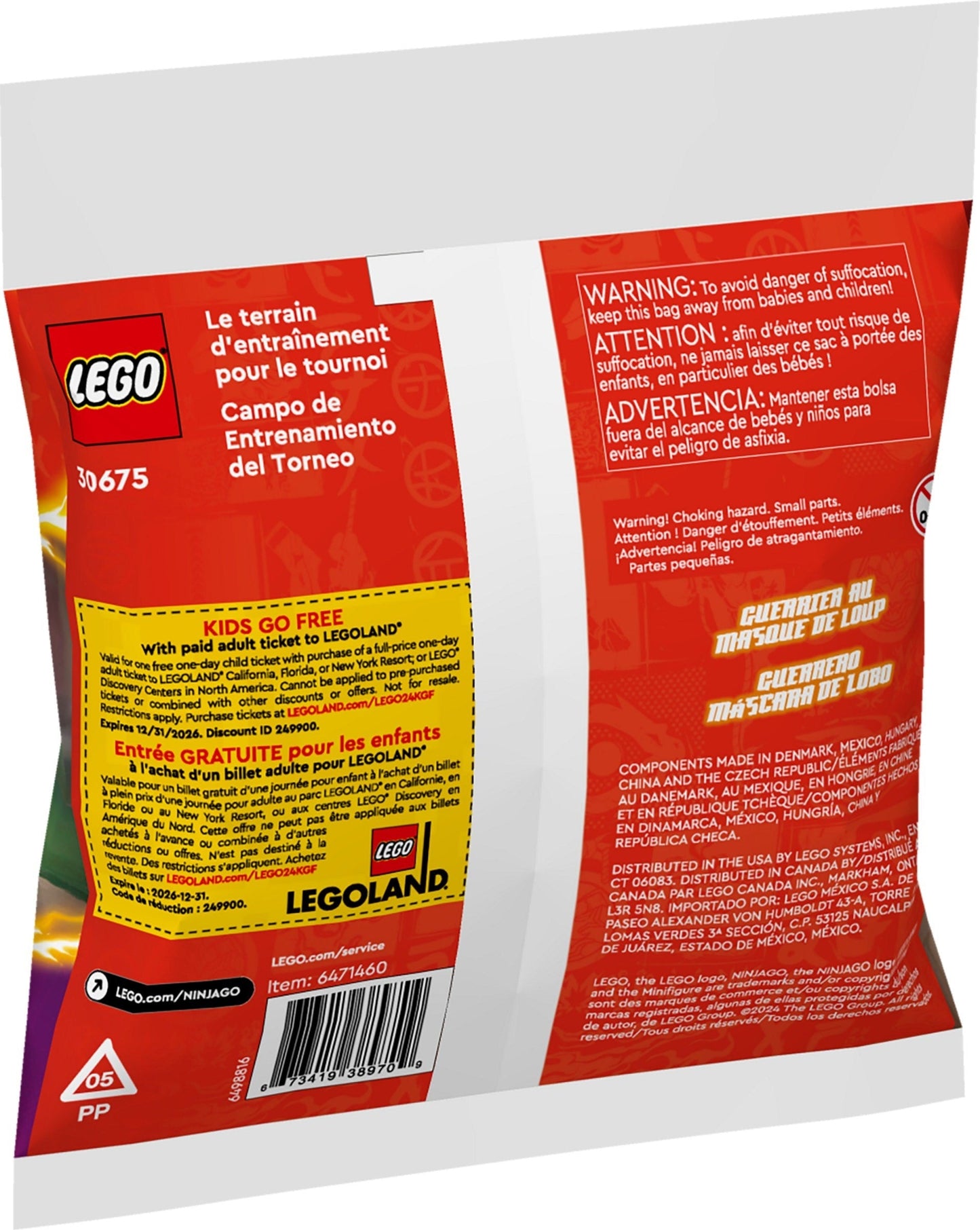LEGO Ninjago Turnier-Trainingsgelände 30675
