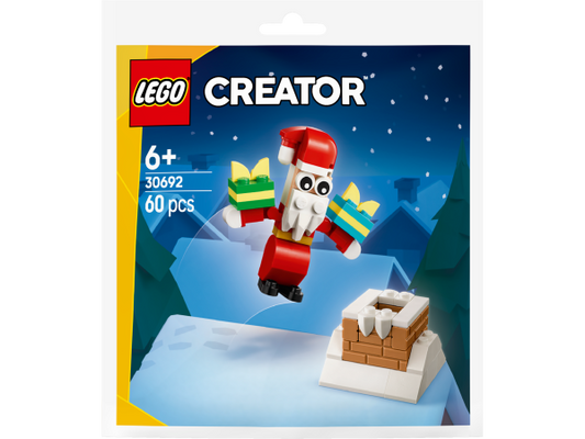 LEGO Creator Der Weihnachtsmann im Schornstein 30692