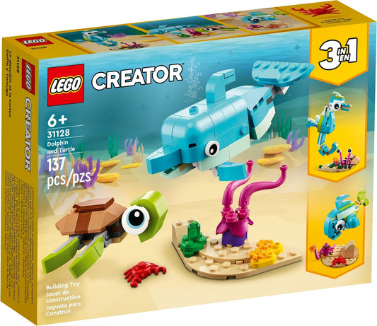 LEGO Creator Delfin und Schildkröte 31128