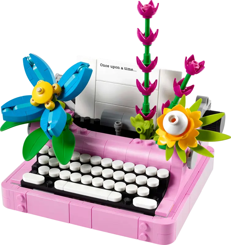 LEGO Creator Schreibmaschine mit Blumen 31169