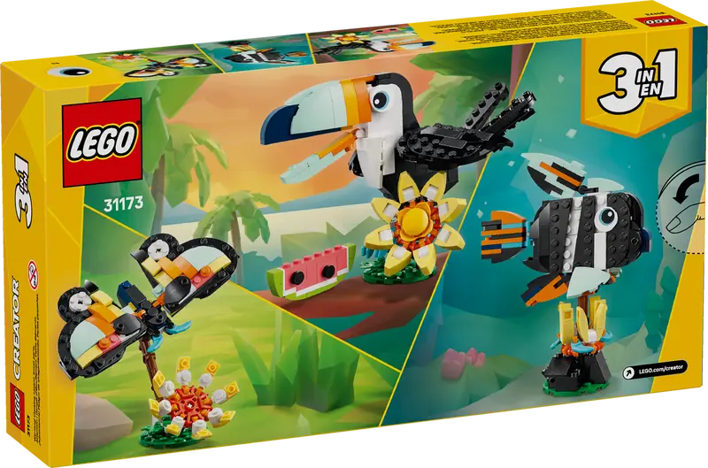 LEGO Creator Wilde Tiere: Tropischer Tukan 31173
