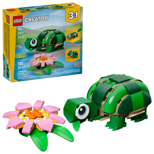 LEGO Creator Schildkröte mit Seerose 31377