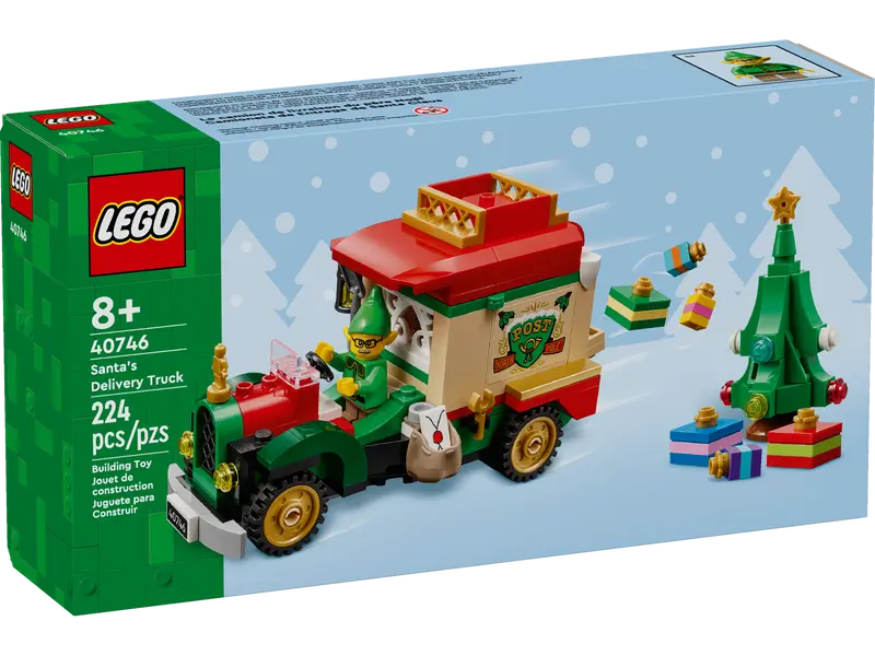 LEGO Iconic Lieferwagen des Weihnachtsmanns 40746
