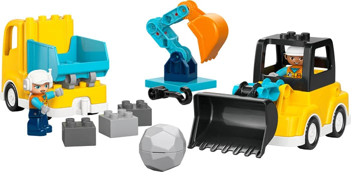 LEGO DUPLO Town Baufahrzeuge – 3-in-1-Set 10475