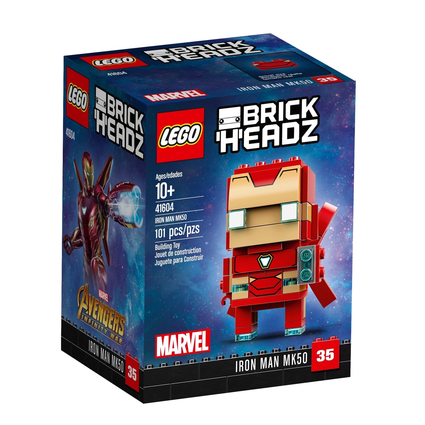 LEGO Brickheadz Iron Man MK50  41604