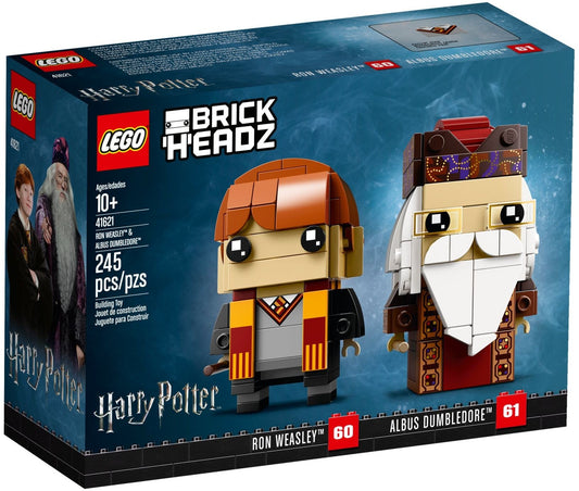 LEGO Brickheadz Ron Weasley und Albus Dumbledore 41621