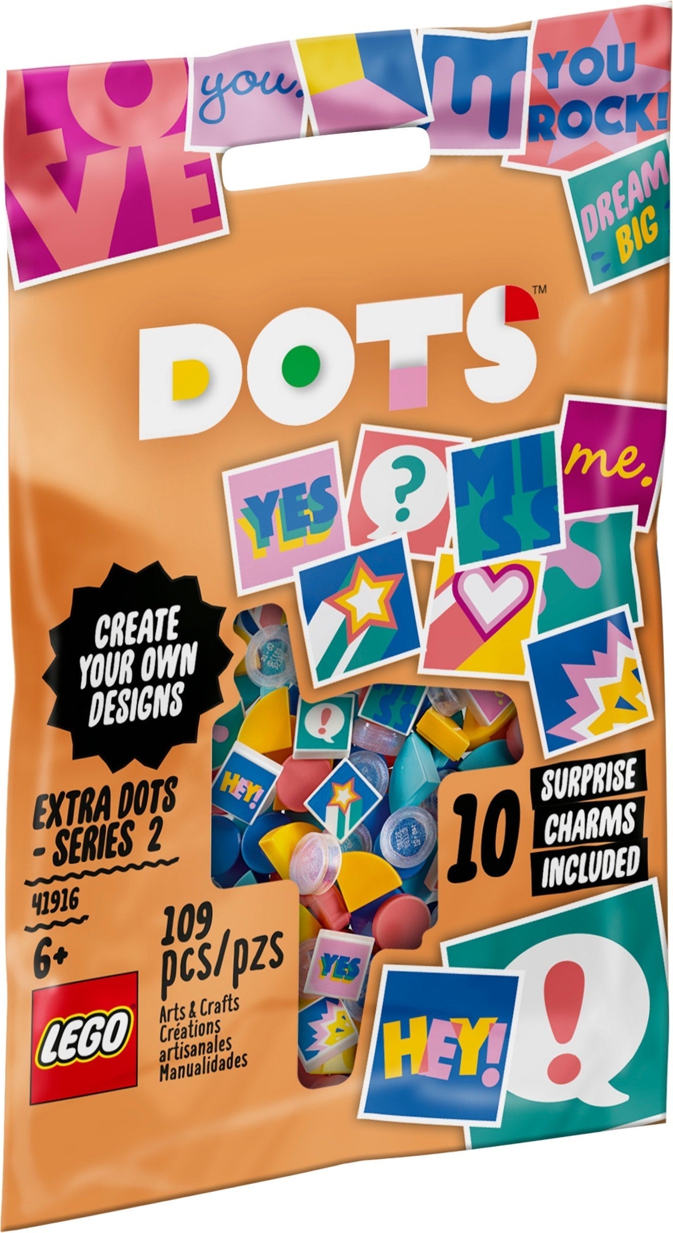 LEGO Dots Armband Ergänzungsset Comic 41916