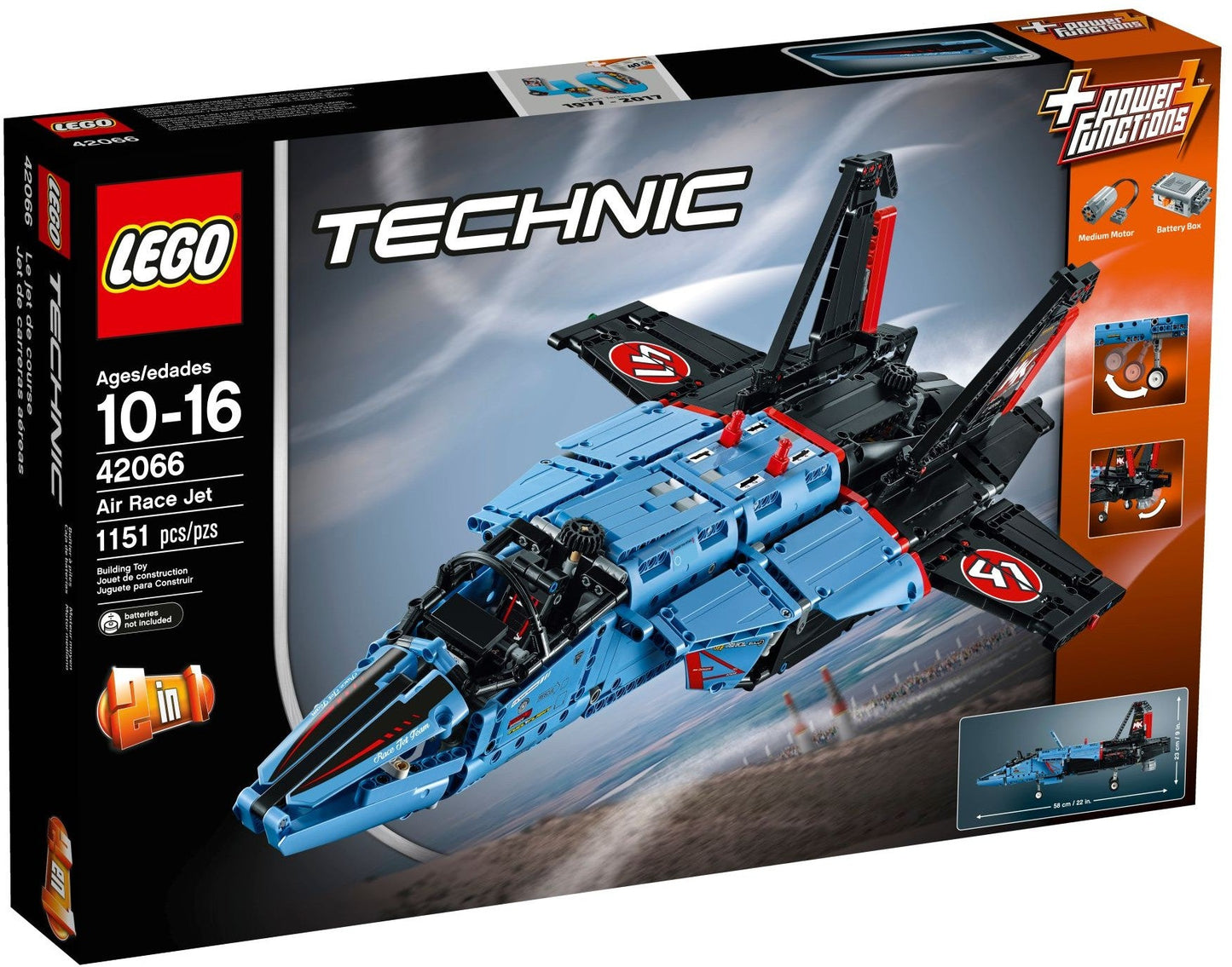 LEGO Technic Air Race Jet 42066