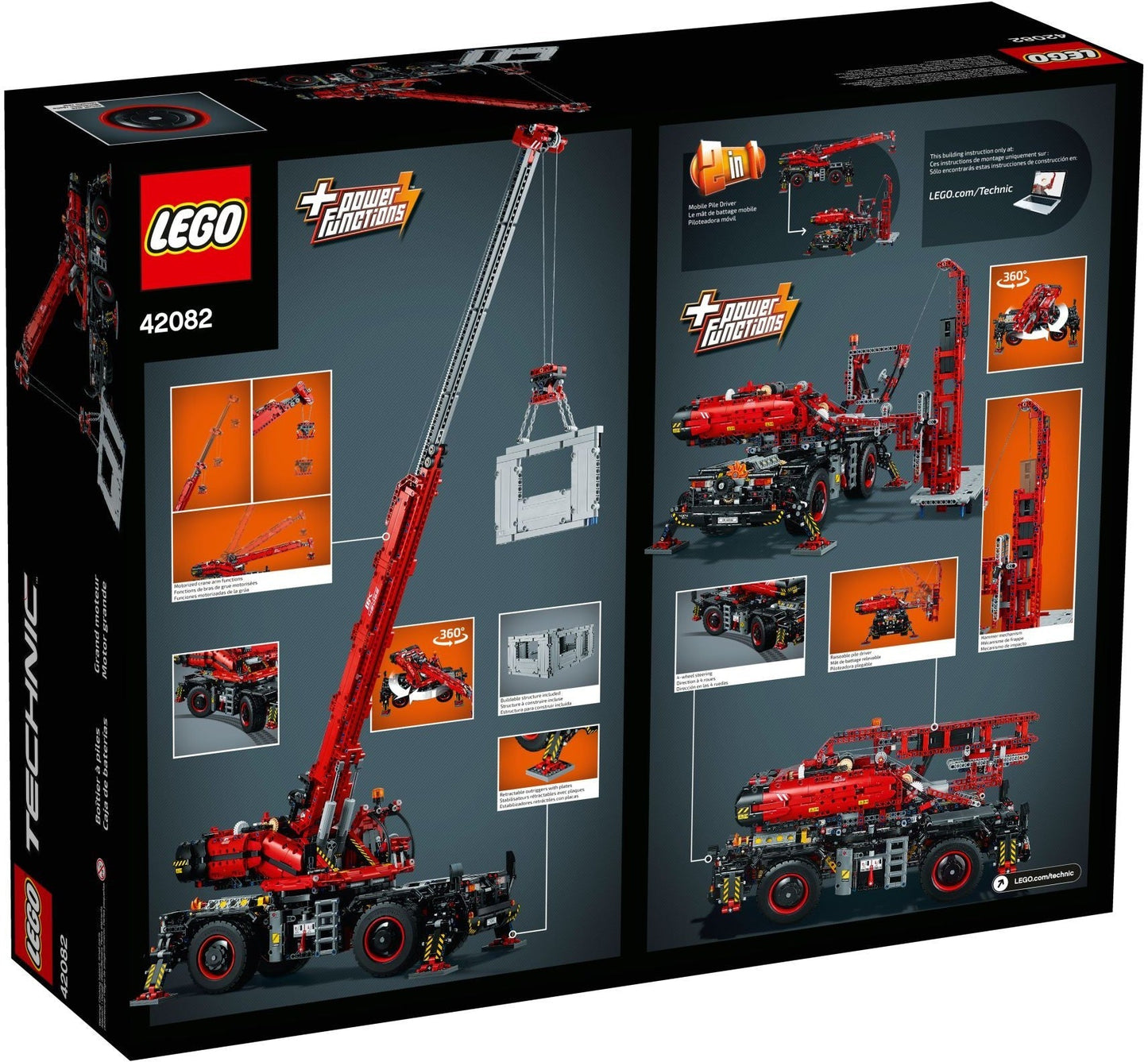 LEGO Technic Geländegängiger Kranwagen 42082