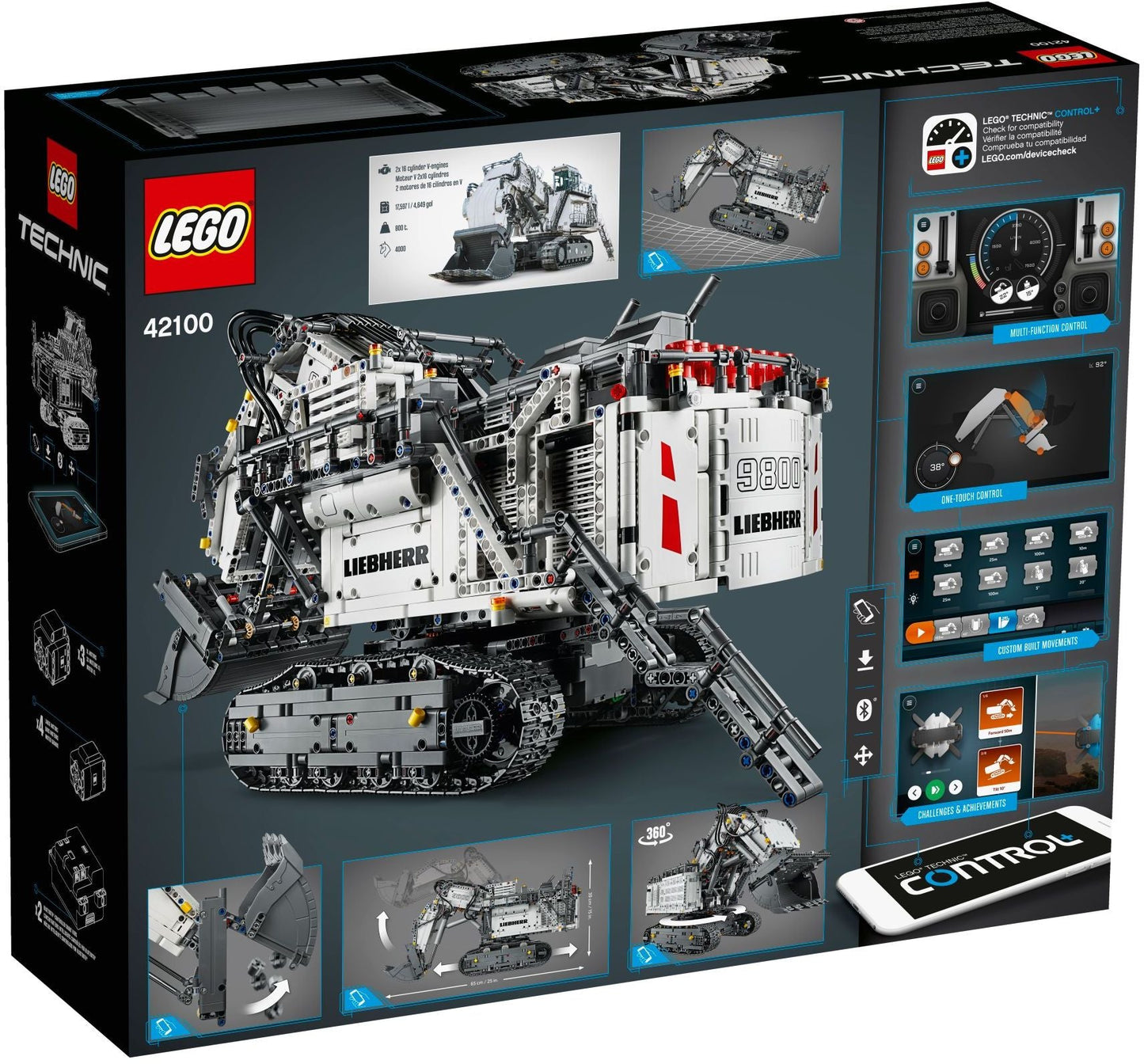 LEGO Technic Liebherr Bagger R 9800 42100